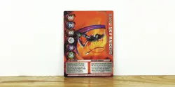 New BAKUGAN Ability Card FIRE JUMPER BA5200-RE-SM-GBL 2011 SM/SEGA 1/6a - Image 1