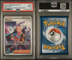 Pokemon TCG Surging Sparks Drayton Card 244/191 Special Illustration Rare - Image 3