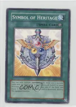 Symbol of Heritage Unlimited YuGiOh Shadow Infinity #SOI-EN043 2006 READ - Image 1