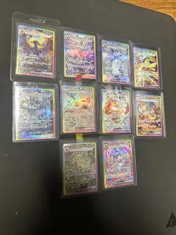 Terastal Eevee Festival Evolution SAR Complete Full Set Card Korea Lot 10 NM+ - Image 1