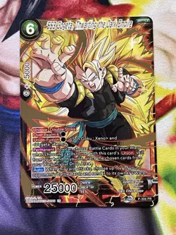 SS3 Gogeta, Thwarting The Dark Empire P-308 PR Foil DBS Card - Image 1