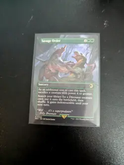 MTG Magic the Gathering Savage Order Jurassic World Collection 6/48 - Image 1