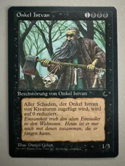 Onkel Istvan | Uncle Istvan MTG - Renaissance deutsch ©1995 M/NM Uncommon - Image 1