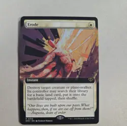 Erode (Extended Art) #310 (NM) Secrets of Strixhaven SOS Magic MTG - Image 1