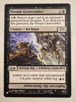 Magic the Gathering MTG Nezumi Graverobber (108) The List NM - Image 1