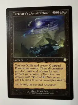 Terisiare's Devastation (Retro Frame) #9 (NM) Brothers' War BRC Magic MTG - Image 1