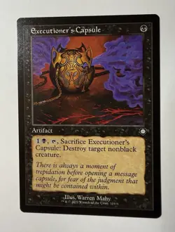 Executioner's Capsule (Retro Frame) #104 (NM) Brothers' War BRC Magic MTG - Image 1