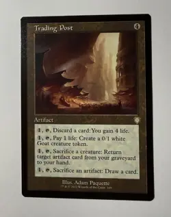 Trading Post (Retro Frame) #169 (NM) Brothers' War BRC Magic MTG - Image 1