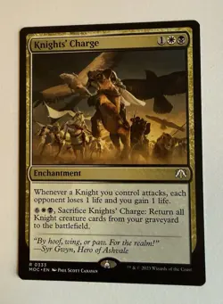 Knights' Charge #333 (NM) March of the Machine MOC Magic MTG - Image 1