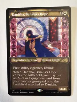 x1 Danitha, Benalia's Hope - Showcase R MTG Dominaria United M/NM, English - Image 1