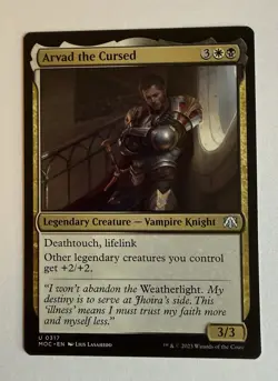 Arvad the Cursed #317 (NM) March of the Machine MOC Magic MTG - Image 1