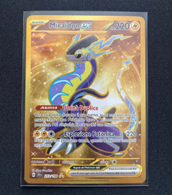 Carta Pokemon MIRAIDON EX SVI 253/198 GOLD Scarlatto & Violetto Full Art ITA NM - Image 1