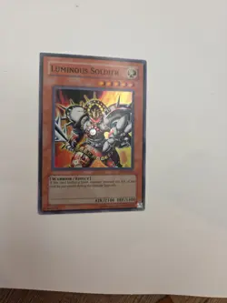 Yugioh Luminous Soldier TP7-EN001 Super Rare NM - Image 3