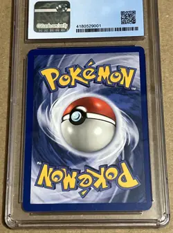 1999 Pokemon SPANISH Unlimited Base Set Alakazam Holo 1/102 CGC 9 MINT - Image 3