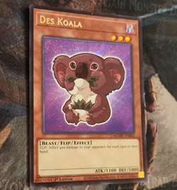 Konami Yu-Gi-Oh! TCG Des Koala Beast/Flip/Effect MZMU 1st Ed 3 Cards MZMU-EN062 - Image 1