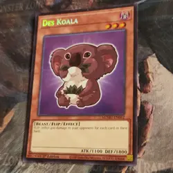 Konami Yu-Gi-Oh! TCG Des Koala Beast/Flip/Effect MZMU 1st Ed 3 Cards MZMU-EN062 - Image 2