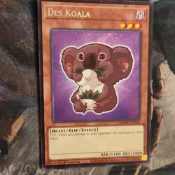 Konami Yu-Gi-Oh! TCG Des Koala Beast/Flip/Effect MZMU 1st Ed 3 Cards MZMU-EN062 - Image 3