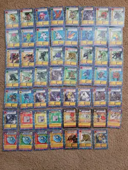 Bandai Digimon CCG Starter 177 Card Lot Wargreymon MetalGreymon Holo 1st Ed Mix - Image 3