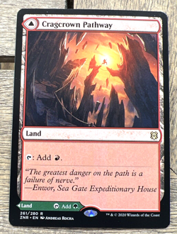 MTG Magic The Gathering Cragcrown / Timbercrown Pathway - Image 1