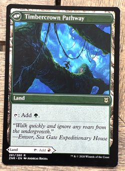 MTG Magic The Gathering Cragcrown / Timbercrown Pathway - Image 2