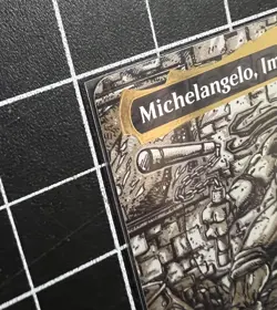 Michelangelo Improviser Magic the Gathering Kevin Eastman Headliner Card 2026 - Image 2