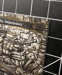 Michelangelo Improviser Magic the Gathering Kevin Eastman Headliner Card 2026 - Image 3