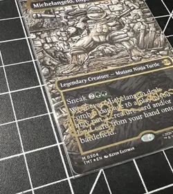 Michelangelo Improviser Magic the Gathering Kevin Eastman Headliner Card 2026 - Image 5