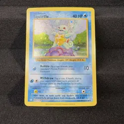 POKEMON Squirtle #001/034 Trading Card Game Classic NM - Image 1