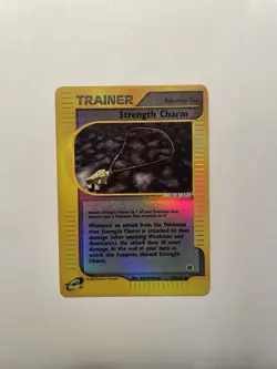 Strength Charm - 150/165 - Pokemon Expedition Reverse Holo Rare Card - Image 1