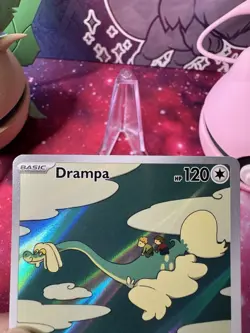Temporal Forces Drampa Card 184/162 Pokemon Near Mint Full Art - Image 2