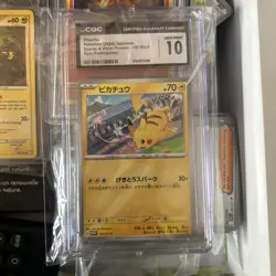 Pikachu - 197/SV-P 197/SV-P Sv-P Promo Cards Regular (Japanese) CGC 10 - Image 1