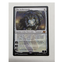 Wizards of the Coast The Aetherspark DFT Artifact Planeswalker 0231 Mythic 2025… - Image 1