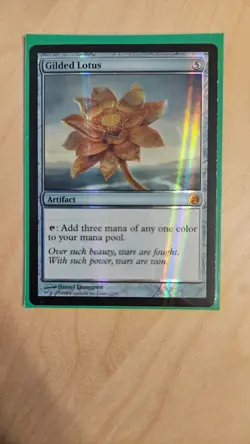 MTG Foil Gilded Lotus (From the Vault: Twenty) LP - Image 1