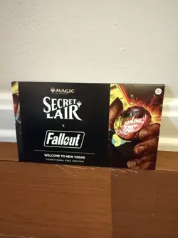 MTG Secret Lair Fallout: Welcome to New Vegas Traditional Foil - New/Sealed​ - Image 1