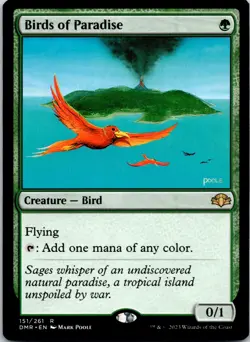 Birds of Paradise R Dominaria Remastered 151 NM - Image 1