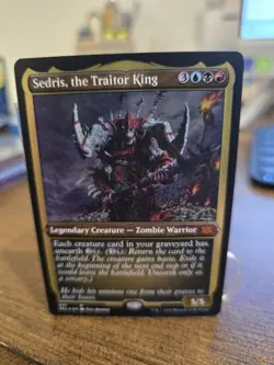 Sedris, the Traitor King (Foil Etched) Double Masters 2022 Foil - Image 1
