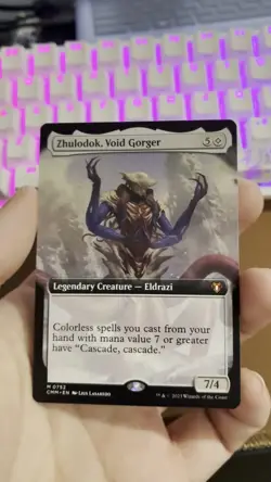 Zhulodok, Void Gorger (Extended Art) CMM Commander Masters 752 Normal NM - Image 2