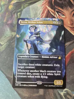 Teysa, Orzhov Scion (Anime Borderless) MTG Ravnica Remastered Regular NM - Image 2