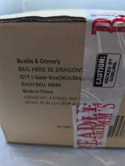 MTG Secret Lair: Beadle & Grimm's Here Be Dragons - New, Sealed Box - Image 2