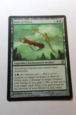 MTG Bow of Nylea x1- -Theros-Lightly Played - Image 1