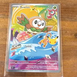 Pokemon Rowlet 043 2026 Promo Holo 70 HP Grass EN - Image 1