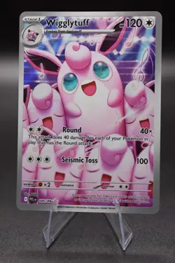 Pokemon TCG Wigglytuff 105/094 Me02: Phantasmal Flames Holo NM - Image 1