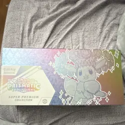 Pokemon Prismatic Evolutions Super-Premium Collection Box Eevee Nintendo 2024 - Image 1