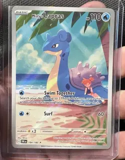 Pokemon TCG Misty's Lapras Destined Rivals 194/182 NM/LP (See Photos) - Image 1