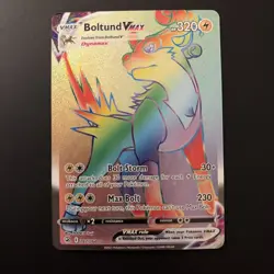 Pokemon TCG Boltund VMAX Fusion Strike 267/264 Holo Secret Rare - Image 1