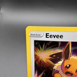 Pokemon TCG Sword & Shield Eevee SWSH118 Black Star Promo Cosmos Holo NM! - Image 2