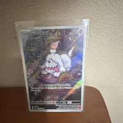 Pokemon Greavard Illustration Rare Full Art Holo SV01 Scarlet & Violet 214/198 - Image 1