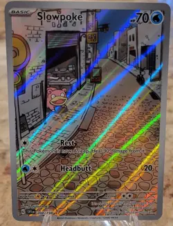 Slowpoke 204/198 - SV Base Set - Illustration Rare - Pokemon -LP (EX-Mint) - Image 1