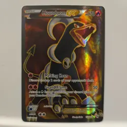 Pokemon TCG Houndoom EX (Full Art) 153/162 Breakthrough Holo LP - Image 1