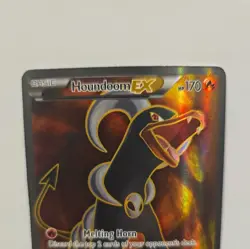 Pokemon TCG Houndoom EX (Full Art) 153/162 Breakthrough Holo LP - Image 2